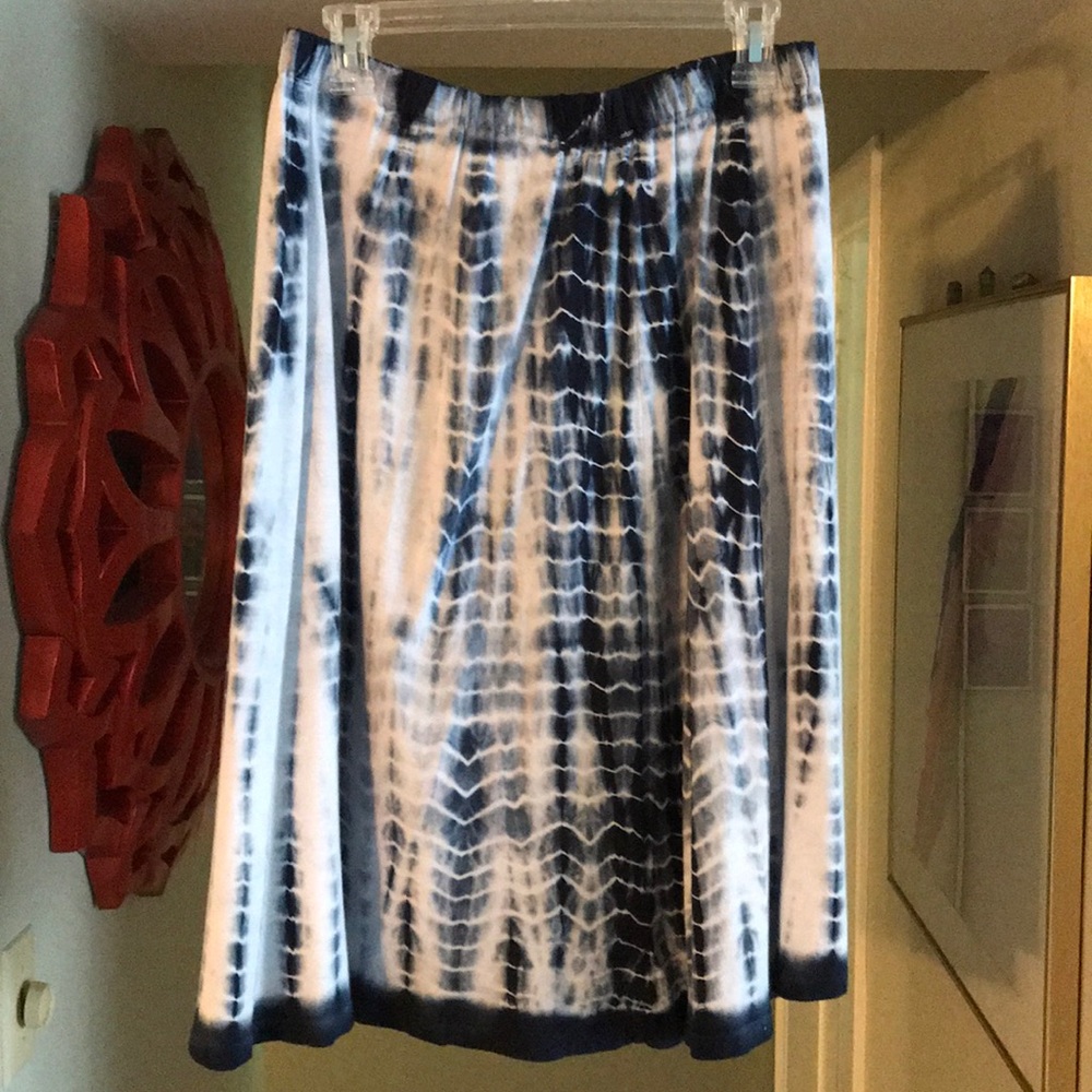 Perfect easy summer tie dyed skirt